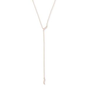Kendra Scott Jace Rose Gold Y Necklace